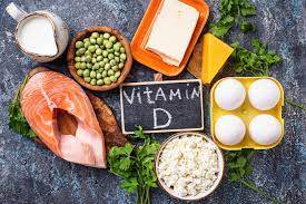 Các loại rau và hoa quả giàu vitamin D